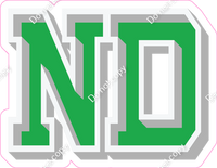VA 18" Individuals - Flat Green ND