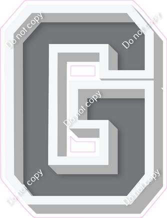 VA 18" Individuals - Flat Grey G