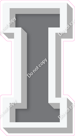 VA 18" Individuals - Flat Grey I