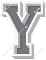 VA 18" Individuals - Flat Grey Y