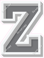 VA 18" Individuals - Flat Grey Z