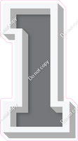 VA 18" Individuals - Flat Grey 1