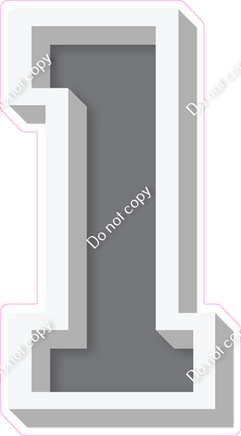 VA 18" Individuals - Flat Grey 1