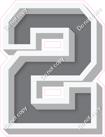 VA 18" Individuals - Flat Grey 2