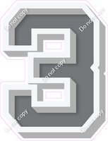 VA 18" Individuals - Flat Grey 3