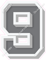 VA 18" Individuals - Flat Grey 9