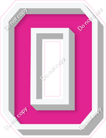 VA 18" Individuals - Flat Hot Pink