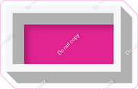 VA 18" Individuals - Flat Hot Pink Dash