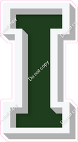 VA 18" Individuals - Flat Hunter Green I