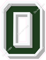 VA 18" Individuals - Flat Hunter Green O