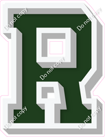 VA 18" Individuals - Flat Hunter Green R