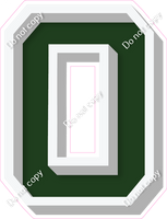 VA 18" Individuals - Flat Hunter Green