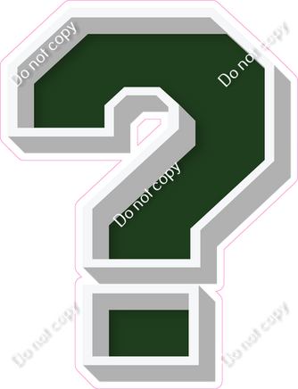 VA 18" Individuals - Flat Hunter Green ?