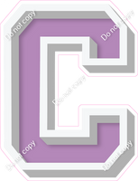 VA 18" Individuals - Flat Lavender C