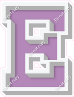 VA 18" Individuals - Flat Lavender E