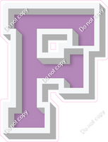 VA 18" Individuals - Flat Lavender F
