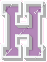 VA 18" Individuals - Flat Lavender H