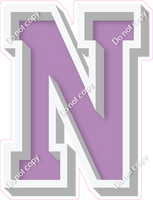 VA 18" Individuals - Flat Lavender N