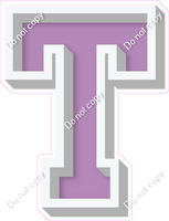 VA 18" Individuals - Flat Lavender T
