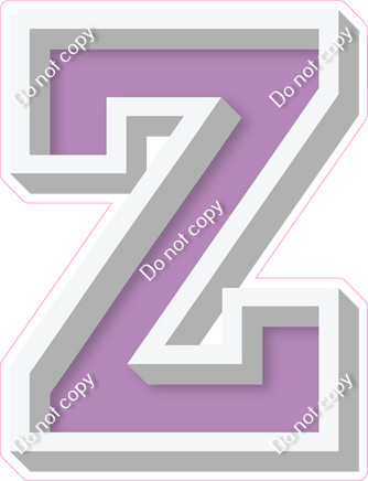 VA 18" Individuals - Flat Lavender Z