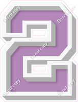 VA 18" Individuals - Flat Lavender 2