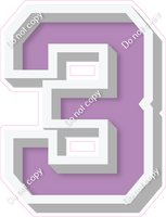 VA 18" Individuals - Flat Lavender 3