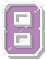 VA 18" Individuals - Flat Lavender 8