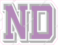 VA 18" Individuals - Flat Lavender ND