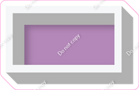 VA 18" Individuals - Flat Lavender Dash