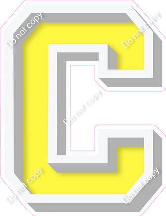 VA 18" Individuals - Flat Lemon C