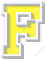 VA 18" Individuals - Flat Lemon F