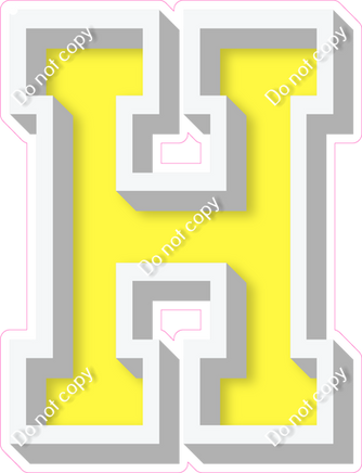 VA 18" Individuals - Flat Lemon H