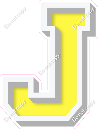 VA 18" Individuals - Flat Lemon J