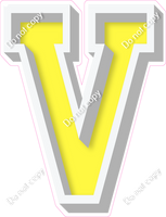 VA 18" Individuals - Flat Lemon V