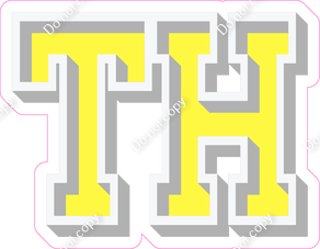 VA 18" Individuals - Flat Lemon TH