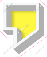 VA 18" Individuals - Flat Lemon Apostrophe