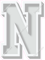 VA 18" Individuals - Flat Light Grey N