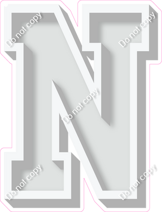 VA 18" Individuals - Flat Light Grey N