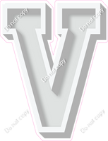 VA 18" Individuals - Flat Light Grey V