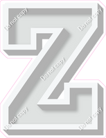 VA 18" Individuals - Flat Light Grey Z