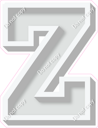VA 18" Individuals - Flat Light Grey Z