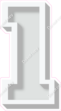 VA 18" Individuals - Flat Light Grey 1