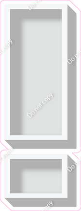 VA 18" Individuals - Flat Light Grey !