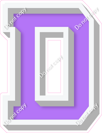 VA 18" Individuals - Flat Lilac D