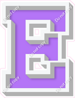 VA 18" Individuals - Flat Lilac E