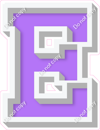 VA 18" Individuals - Flat Lilac E