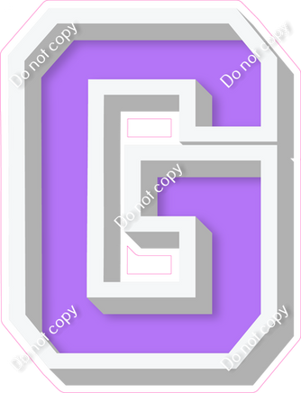 VA 18" Individuals - Flat Lilac G