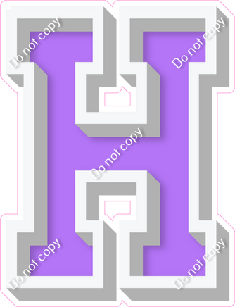 VA 18" Individuals - Flat Lilac H