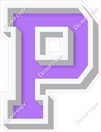 VA 18" Individuals - Flat Lilac P