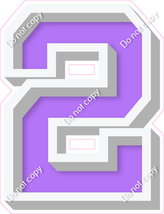 VA 18" Individuals - Flat Lilac 2